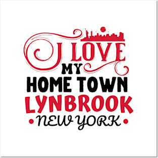 I love Lynbrook New York Posters and Art